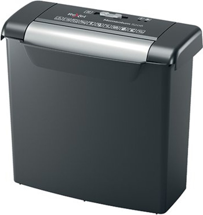 Office Monster | Rexel Rexel Momentum S206 Strip-Cut P-2 Shredder 2104568 Rexel Rexel Momentum S206 Strip-Cut P-2 Shredder 2104568
