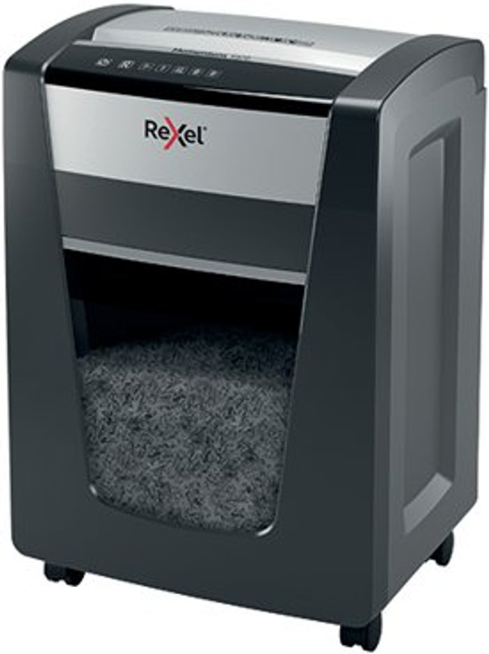 Office Monster | Rexel REXEL Momentum X420 Cross Cut Paper Shredder Rexel REXEL Momentum X420 Cross Cut Paper Shredder