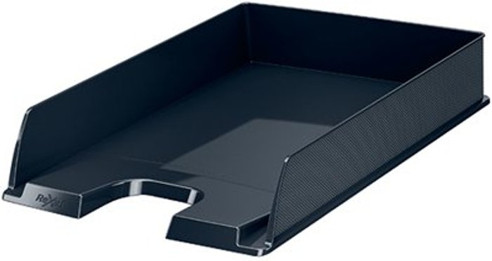 Office Monster | Rexel Rexel Choices Letter Tray A4 Black 2115598 Rexel Rexel Choices Letter Tray A4 Black 2115598