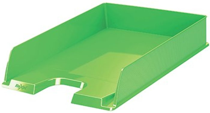 Office Monster | Rexel Rexel Choices Letter Tray A4 Green 2115600 Rexel Rexel Choices Letter Tray A4 Green 2115600