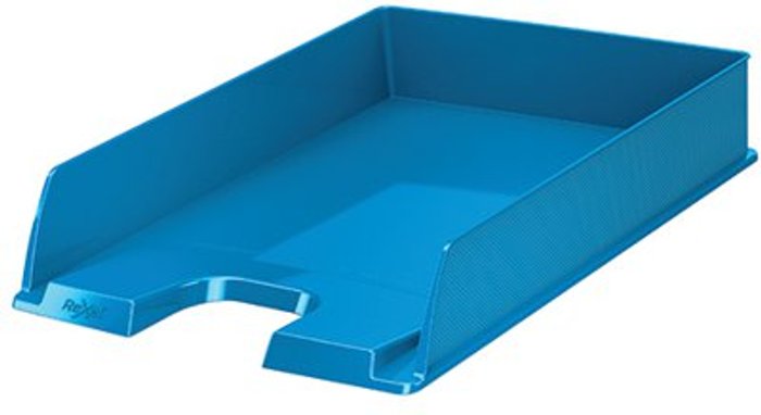 Office Monster | Rexel Rexel Choices Letter Tray A4 Blue 2115601 Rexel Rexel Choices Letter Tray A4 Blue 2115601