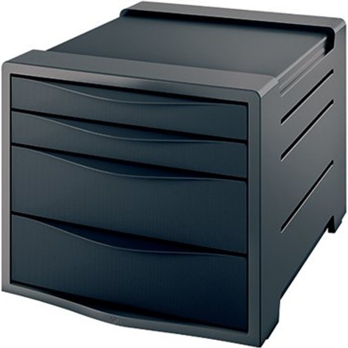 Office Monster | Rexel Rexel Choices Drawer Cabinet Black 2115609 Rexel Rexel Choices Drawer Cabinet Black 2115609