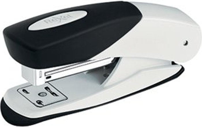 Office Monster | Rexel Rexel Choices Matador Half Strip Stapler 25 Sheet White 2115687 Rexel Rexel Choices Matador Half Strip Stapler 25 Sheet White 2115687
