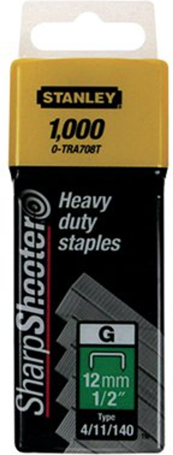 Office Monster | Stanley 12Mm Staples Pk1000 - SB54298 - Stanley Stanley 12Mm Staples Pk1000 - SB54298 - Stanley