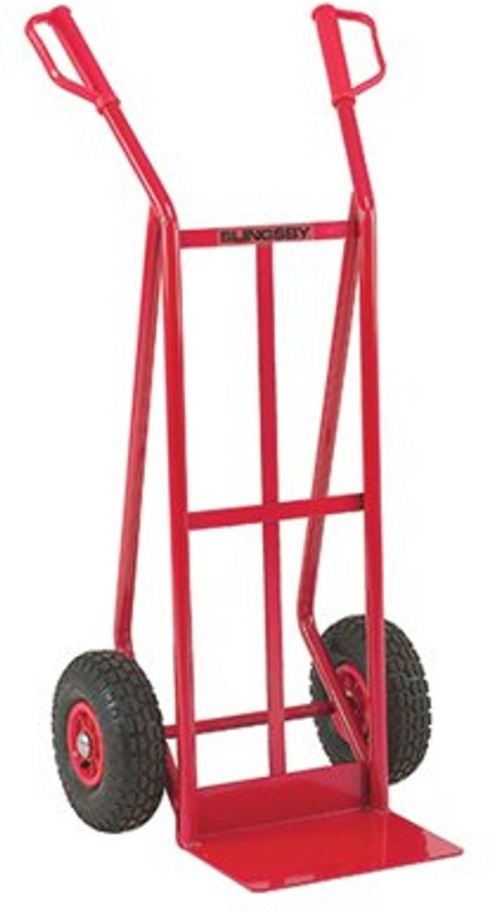 Office Monster | VFM Red General Purpose Hand Truck Pneumatic Tyres 308074 VFM Red General Purpose Hand Truck Pneumatic Tyres 308074