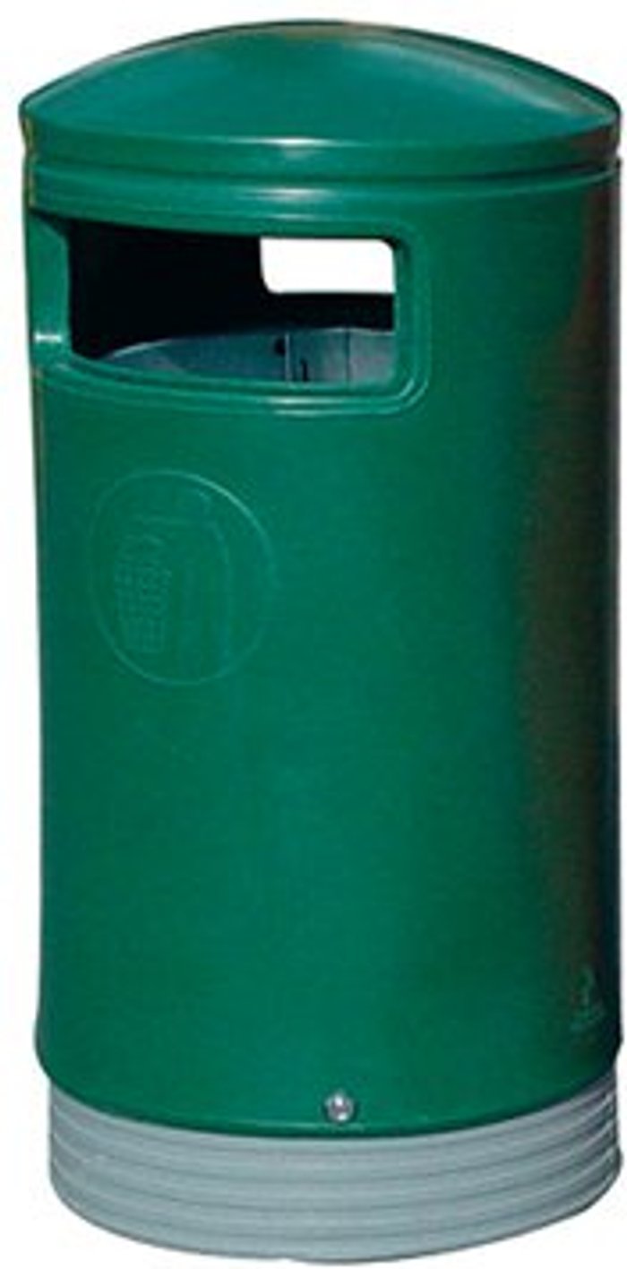 Office Monster | VFM Outdoor Hooded Top Bin 75 Litre Green 321771 VFM Outdoor Hooded Top Bin 75 Litre Green 321771