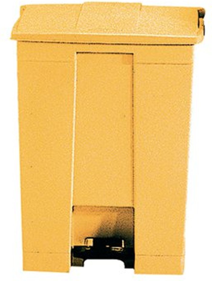 Office Monster | VFM 30.5L Step-On Container Yellow 324301 VFM 30.5L Step-On Container Yellow 324301