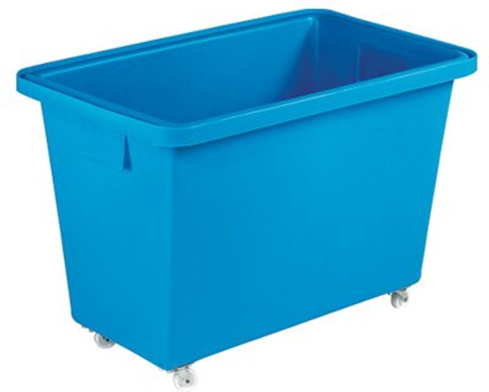 Office Monster | VFM Mobile Nesting Container 150L Light Blue 328227 VFM Mobile Nesting Container 150L Light Blue 328227