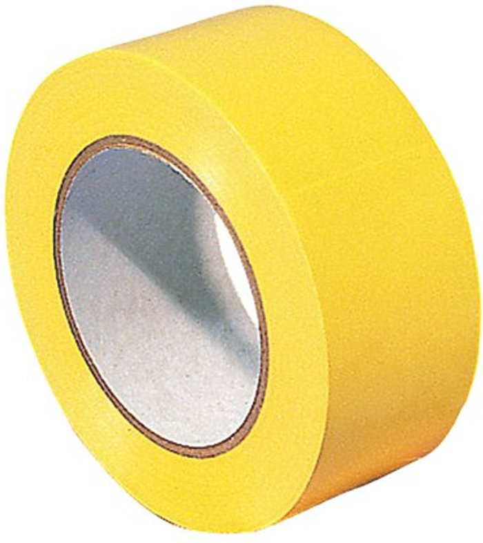 Office Monster | VFM Lane Marking Tape Carton of 18 Rolls Yellow (Pack of 18) 329596 VFM Lane Marking Tape Carton of 18 Rolls Yellow (Pack of 18) 329596