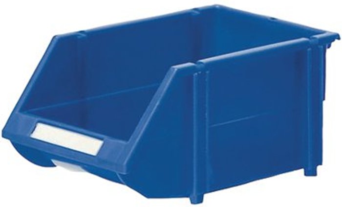 Office Monster | VFM VFM Blue Heavy Duty Storage Bin (Pack of 18) 360233 VFM VFM Blue Heavy Duty Storage Bin (Pack of 18) 360233
