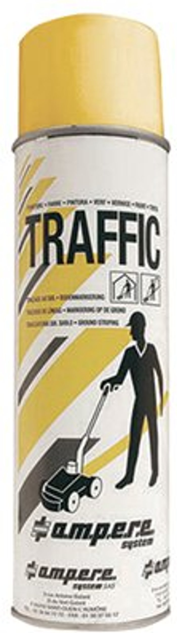 Office Monster | VFM Yellow Traffic Paint (Pack of 12) 373880 VFM Yellow Traffic Paint (Pack of 12) 373880