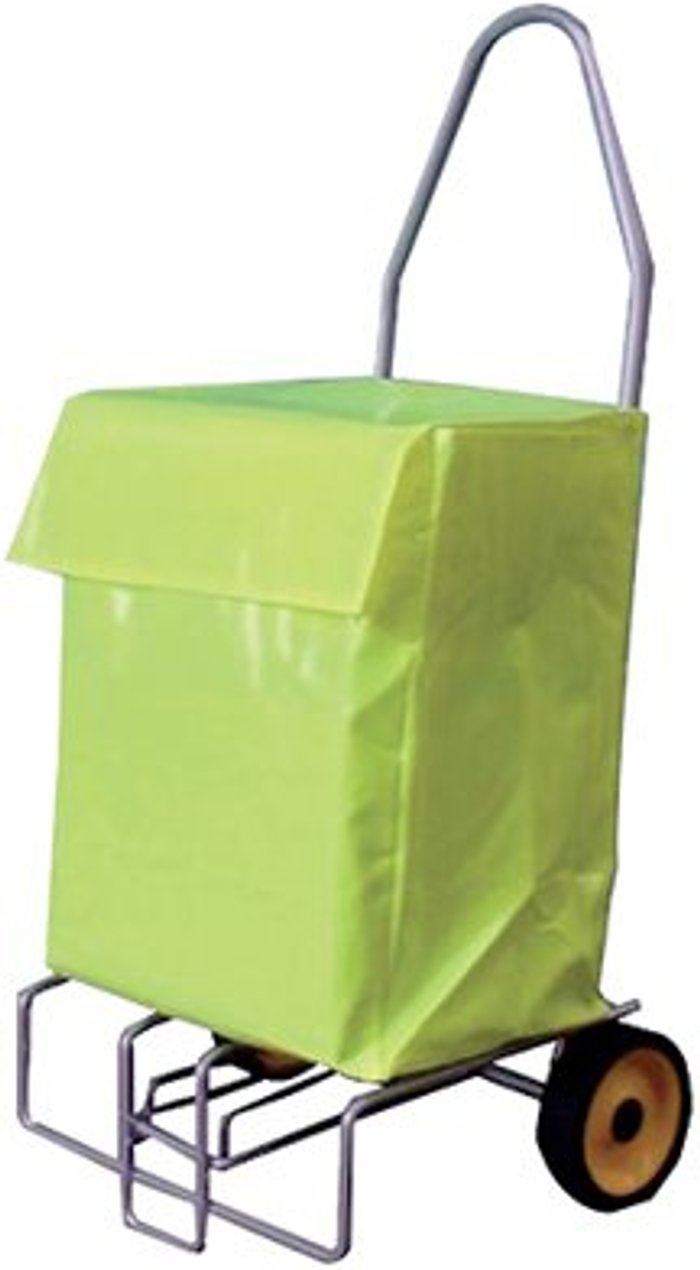 Office Monster | VFM Folding Tubular Steel Mail Trolley (100kg capacity) 383472 VFM Folding Tubular Steel Mail Trolley (100kg capacity) 383472