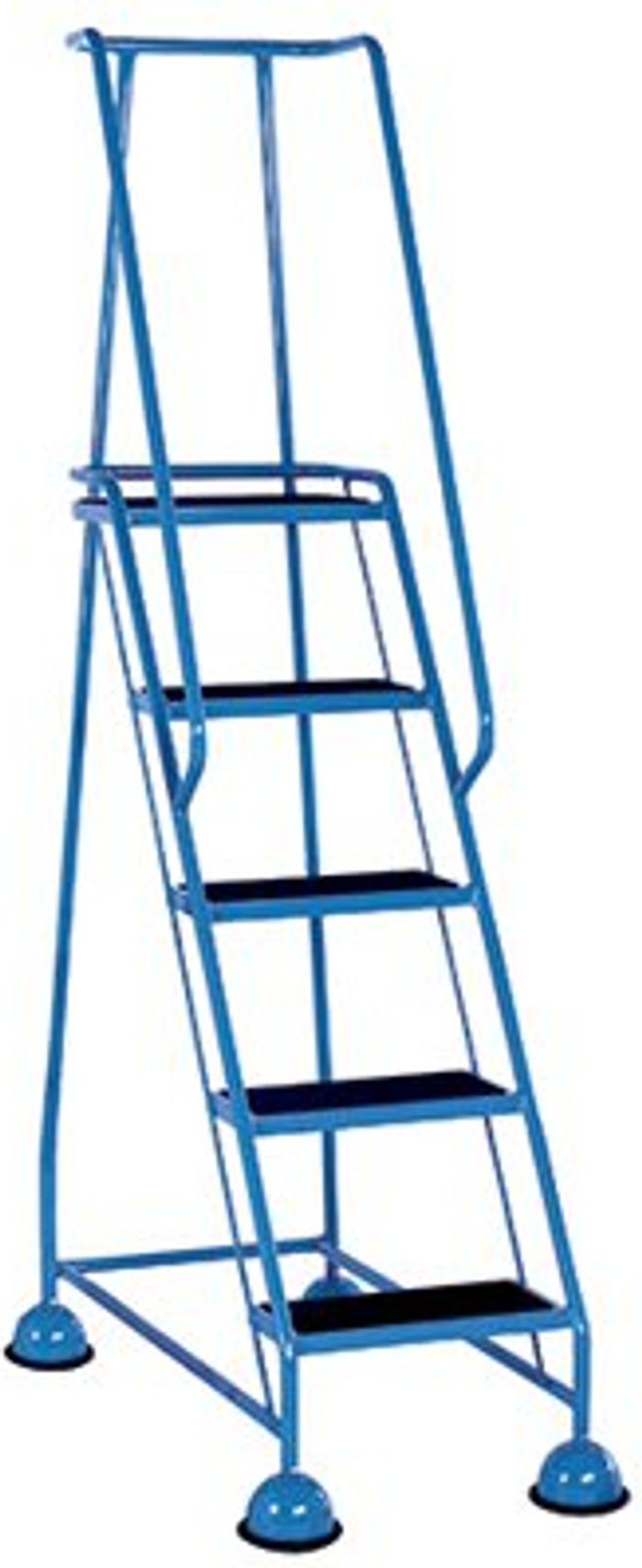 Office Monster | VFM Light Blue 5 Tread Step Ladder (Load capacity: 120kg) 385142 VFM Light Blue 5 Tread Step Ladder (Load capacity: 120kg) 385142