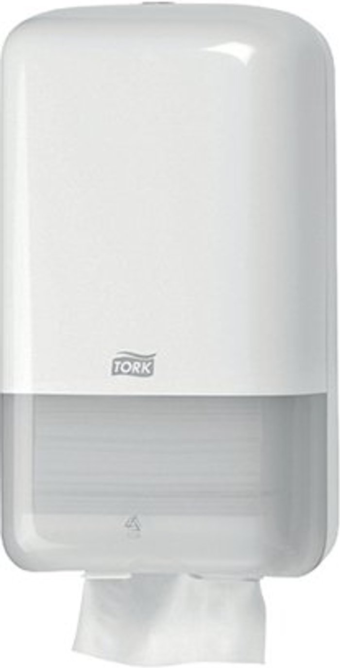 Office Monster | Tork Tork T3 Folded Toilet Tissue Dispenser White 556000 Tork Tork T3 Folded Toilet Tissue Dispenser White 556000