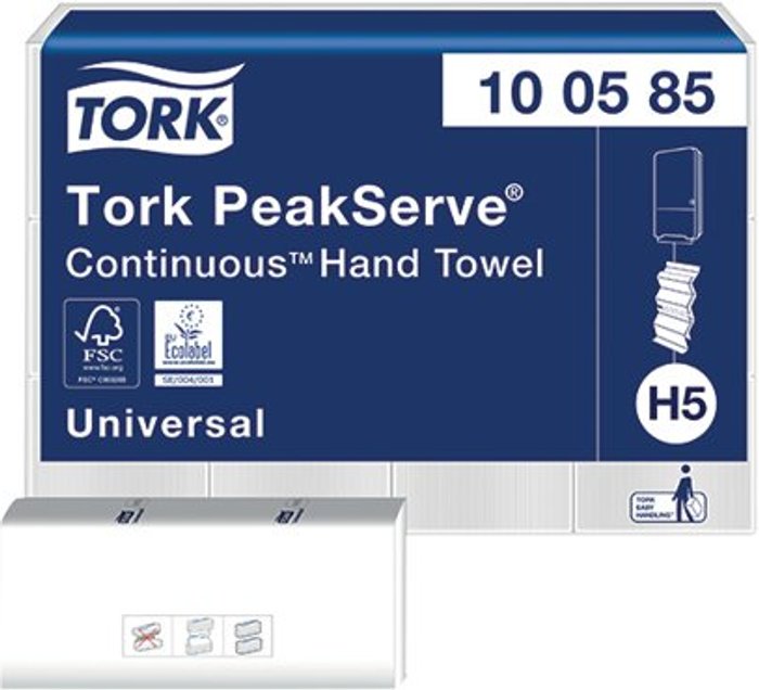 Office Monster | Tork Tork PeakServe Continuous Hand Towels (Pack of 12) SCA85606 Tork Tork PeakServe Continuous Hand Towels (Pack of 12) SCA85606
