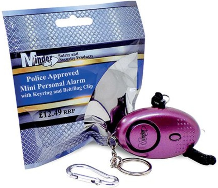 Office Monster | Minder Master Lock Personal Staff Panic Security Alarm Purple PAMMKTA Minder Master Lock Personal Staff Panic Security Alarm Purple PAMMKTA