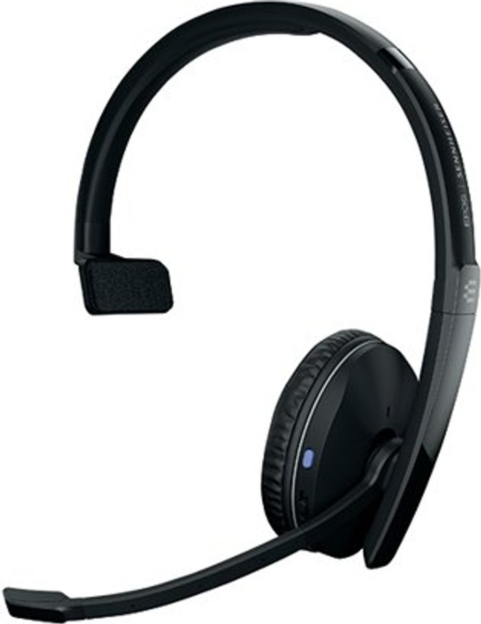 Office Monster | Epos Sennheiser Epos Adapt 230 (USB-A) Monaural Headset Bluetooth Black 1000881 Epos Sennheiser Epos Adapt 230 (USB-A) Monaural Headset Bluetooth Black 1000881