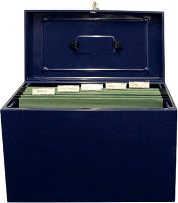 Office Monster | Cathedral Cathedral Metal File Box Home Office Foolscap Blue HOBL Cathedral Cathedral Metal File Box Home Office Foolscap Blue HOBL