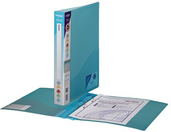 Office Monster | Snopake Snopake 2 Ring Binder 25mm A4 Blue (Pack of 10) 10180 Snopake Snopake 2 Ring Binder 25mm A4 Blue (Pack of 10) 10180