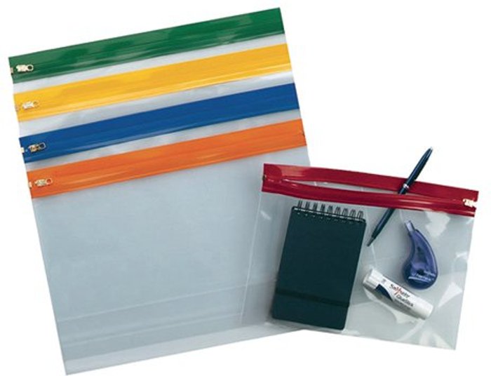 Office Monster | Snopake Snopake Zippa-Bag S Classic A3 Assorted (Pack of 25) 12823 Snopake Snopake Zippa-Bag S Classic A3 Assorted (Pack of 25) 12823