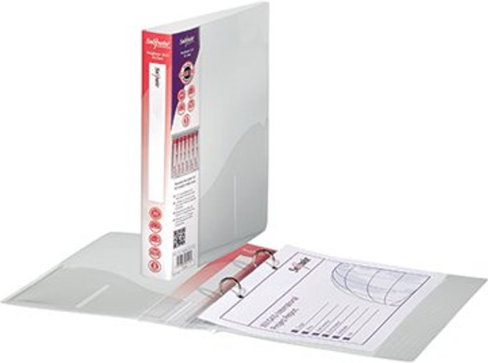 Office Monster | Snopake Snopake 2 Ring Binder 15mm A5 Clear (Pack of 10) 10108 Snopake Snopake 2 Ring Binder 15mm A5 Clear (Pack of 10) 10108