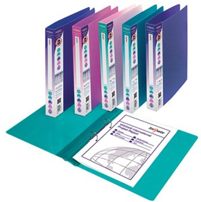 Office Monster | Snopake Snopake Executive Binder 25mm A4 Electra Assorted (Pack of 10) 13377 Snopake Snopake Executive Binder 25mm A4 Electra Assorted (Pack of 10) 13377