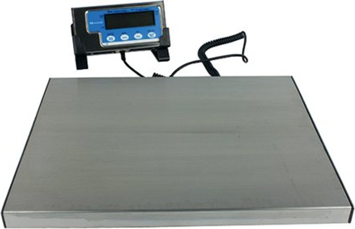 Office Monster | Salter Salter Silver Electronic Parcel Scale 120kg (Includes hold and tare functions) WS120 Salter Salter Silver Electronic Parcel Scale 120kg (Includes hold and tare functions) WS120