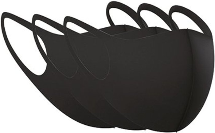 Office Monster | Unbranded Reusable Polyurethane Face Mask (Pack of 3) SP278 Unbranded Reusable Polyurethane Face Mask (Pack of 3) SP278