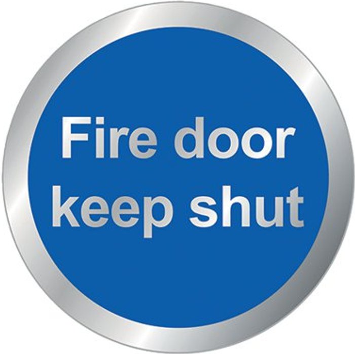 Office Monster | Signs and Labels Safety Sign Fire Door Keep Shut 76mm RDS15 Signs and Labels Safety Sign Fire Door Keep Shut 76mm RDS15