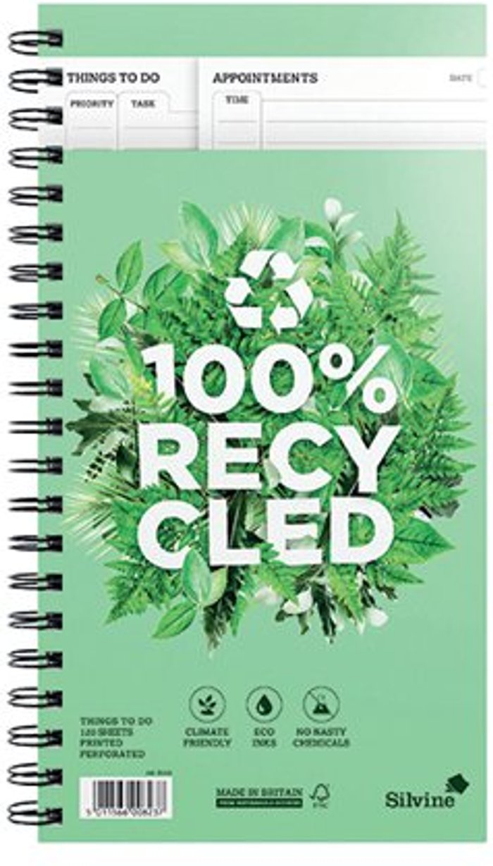 Office Monster | Silvine Silvine Luxpad Things to Do Notebook 120 Pages 280x150mm R106 Silvine Silvine Luxpad Things to Do Notebook 120 Pages 280x150mm R106