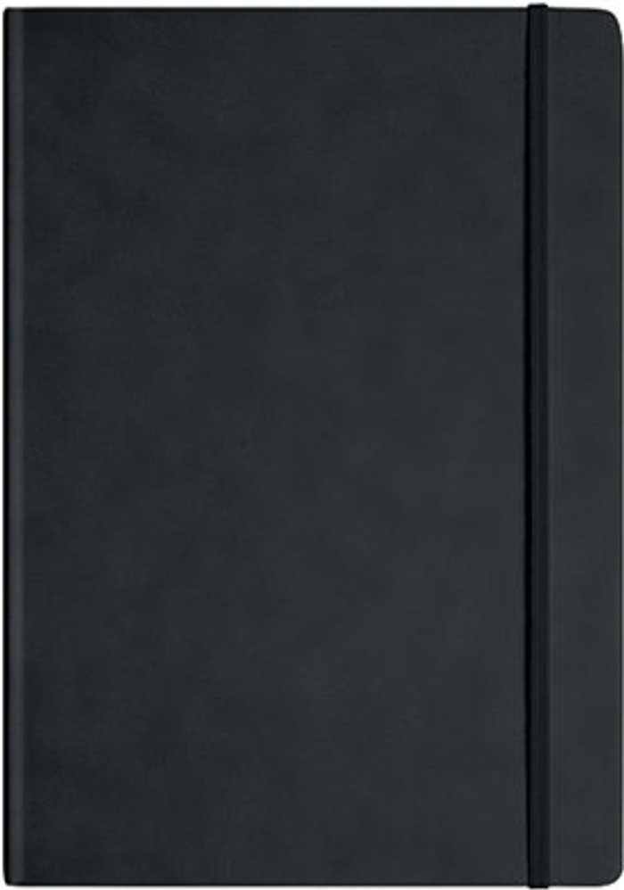 Office Monster | Silvine Silvine Executive Notebook 160 Pages A4 Black 198BK Silvine Silvine Executive Notebook 160 Pages A4 Black 198BK