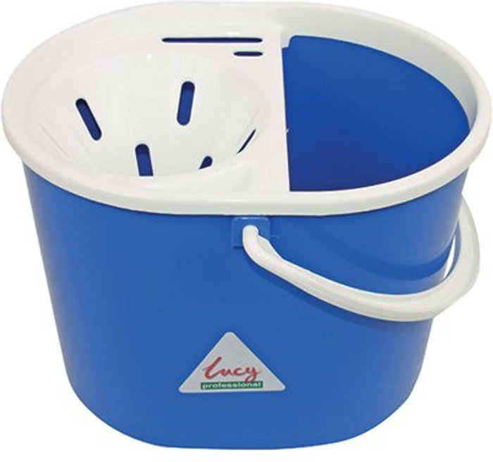 Office Monster | Lucy Professional Lucy 15 Litre Mop Bucket Blue L1405292 Lucy Professional Lucy 15 Litre Mop Bucket Blue L1405292