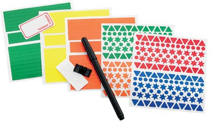 Office Monster | Sasco Sasco Year Planner Stickers Kit (for use with Sasco Planners) 70080 Sasco Sasco Year Planner Stickers Kit (for use with Sasco Planners) 70080