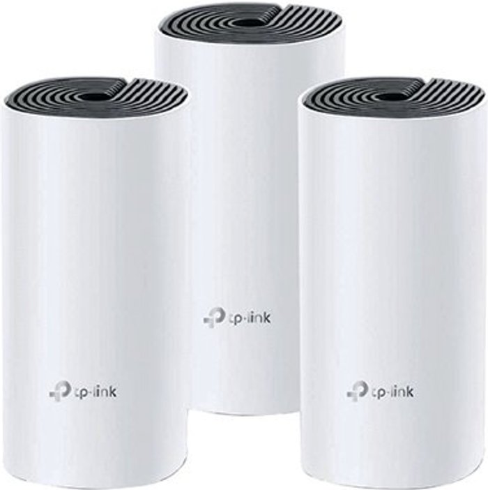 Office Monster | TP-Link TP-LINK Deco M4 Whole Home WiFi System - Triple Pack, White TP-Link TP-LINK Deco M4 Whole Home WiFi System - Triple Pack, White