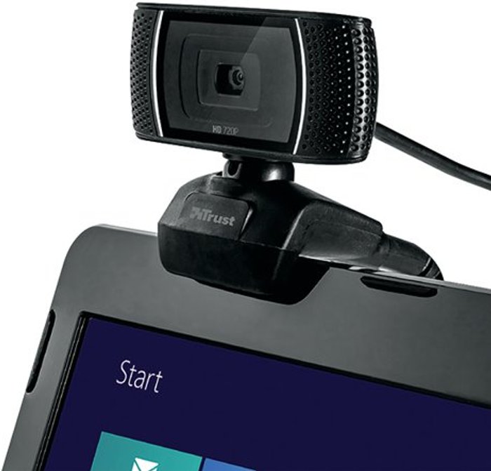 Office Monster | Trust Trust Trino HD Video Webcam (Recording in 720p, Dual Function 8 Megapixel Camera) 18679 Trust Trust Trino HD Video Webcam (Recording in 720p, Dual Function 8 Megapixel Camera) 18679