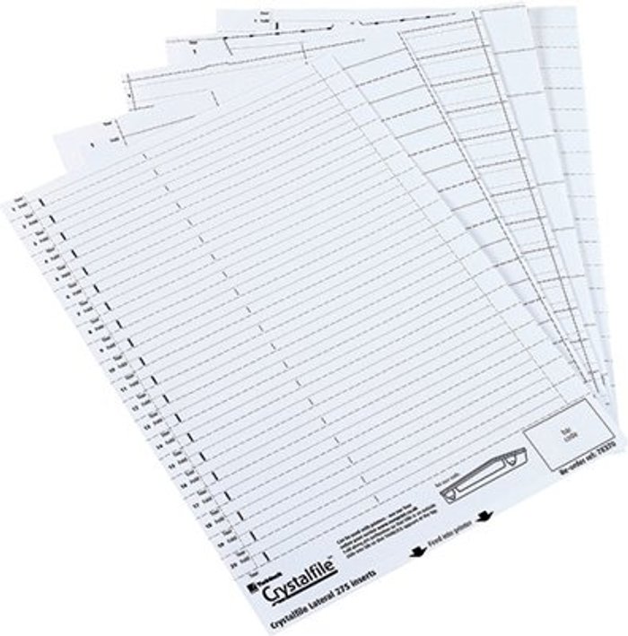 Office Monster | Crystalfile Rexel Crystalfile Classic Crystal Link White (Pack of 50) 3000039 Crystalfile Rexel Crystalfile Classic Crystal Link White (Pack of 50) 3000039
