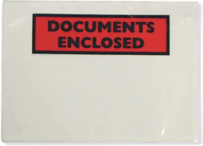 Office Monster | Tenzalope GoSecure Self Adhesive Document Envelopes A6 Documents Enclosed Text (Pack of 1000) 4302002 Tenzalope GoSecure Self Adhesive Document Envelopes A6 Documents Enclosed Text (Pack of 1000) 4302002
