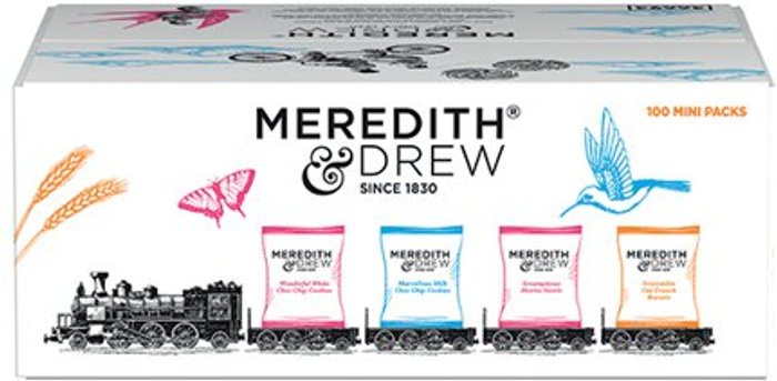 Office Monster | Meredith & Drew Meredith & Drew Assorted Mini Pack 4 Variants (Pack of 100 x 2) 36693 Meredith & Drew Meredith & Drew Assorted Mini Pack 4 Variants (Pack of 100 x 2) 36693