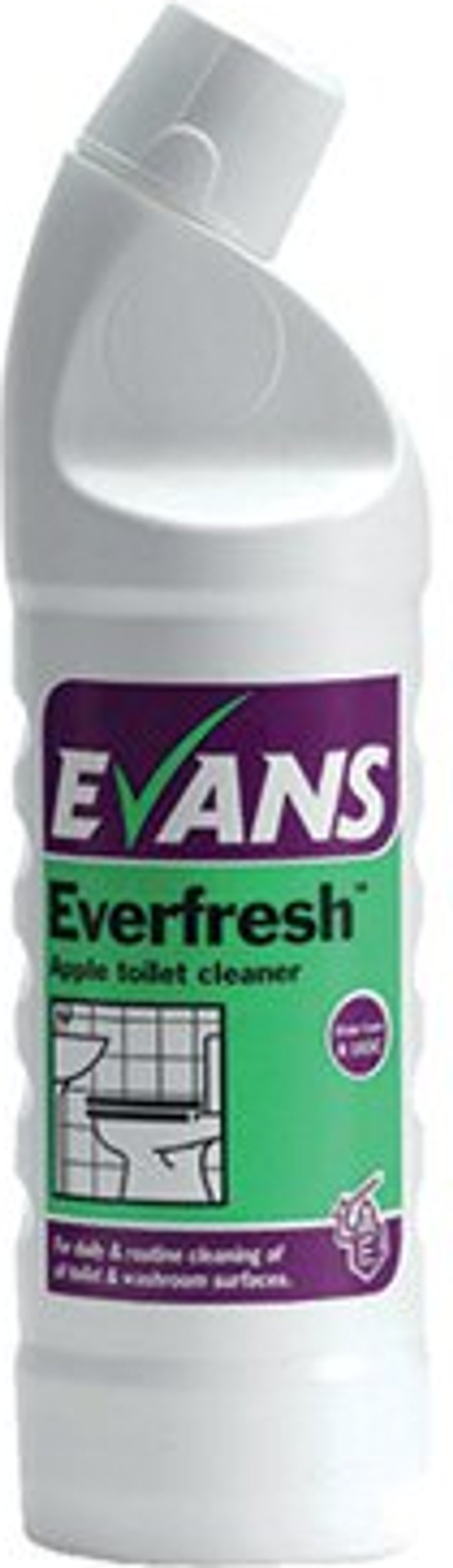 Office Monster | Evans Evans Everfresh Apple Toilet Cleaner 1 Litre A103AEV Evans Evans Everfresh Apple Toilet Cleaner 1 Litre A103AEV