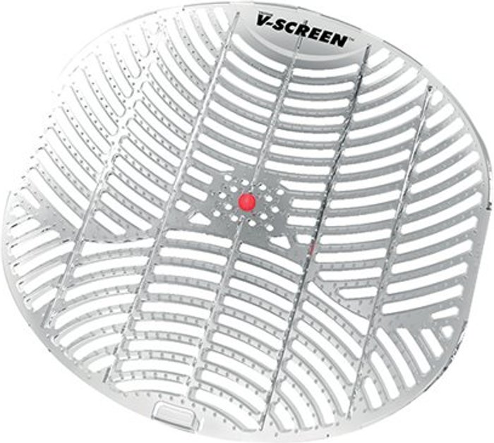 Office Monster | V-Screen V-Screen Urinal Screen 30 Day Apple Orchard (Pack of 12) V-SCREEN RED V-Screen V-Screen Urinal Screen 30 Day Apple Orchard (Pack of 12) V-SCREEN RED