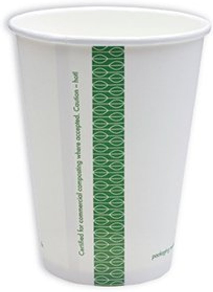 Office Monster | vegware Vegware Hot Cup 12oz Single Wall White (Pack of 1000) LV-12 vegware Vegware Hot Cup 12oz Single Wall White (Pack of 1000) LV-12