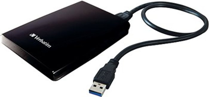Office Monster | Verbatim Verbatim Store n Go USB 3.0 Portable Hard Drive 2TB - Black Verbatim Verbatim Store n Go USB 3.0 Portable Hard Drive 2TB - Black