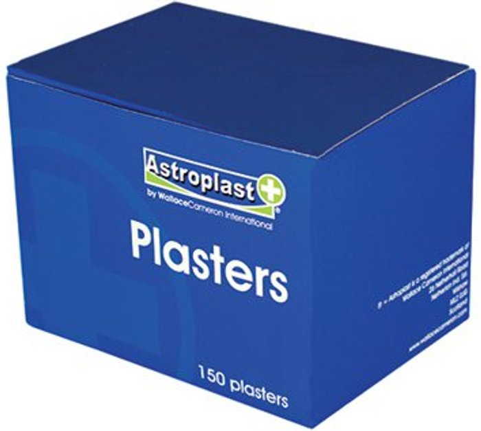 Office Monster | Wallace Cameron Wallace Cameron Assorted Fabric Plasters (Pack of 150) 1210024 Wallace Cameron Wallace Cameron Assorted Fabric Plasters (Pack of 150) 1210024