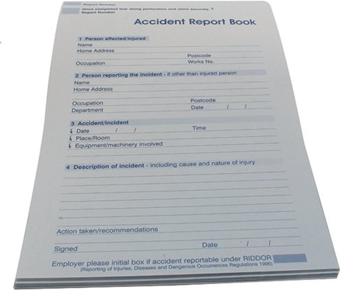 Office Monster | Wallace Cameron Wallace Cameron Accident Report Book 5401015 Wallace Cameron Wallace Cameron Accident Report Book 5401015