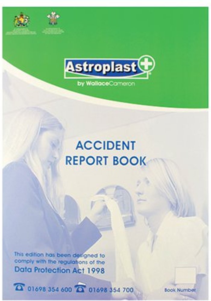 Office Monster | Astroplast Wallace Cameron Accident Report Book A4 5401016 Astroplast Wallace Cameron Accident Report Book A4 5401016