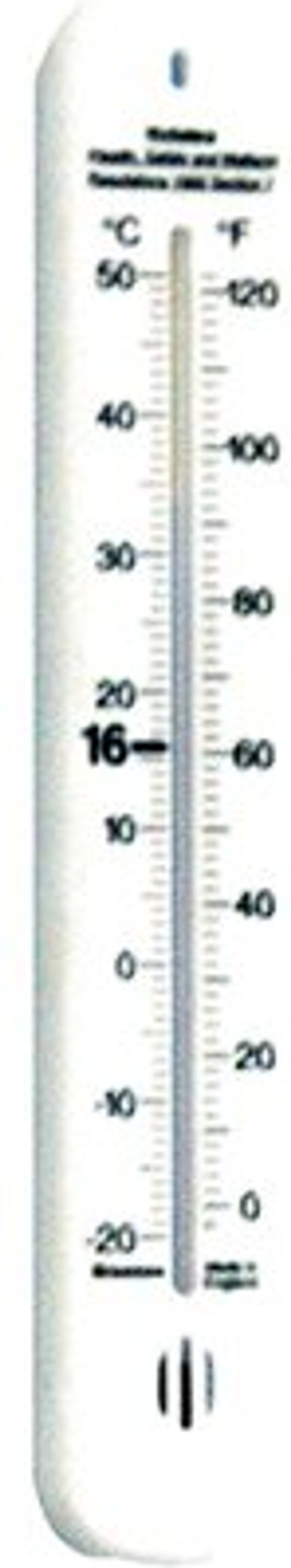 Office Monster | Wallace Cameron Wallace Cameron Wall Thermometer with Regulation Temperatures 4830007 Wallace Cameron Wallace Cameron Wall Thermometer with Regulation Temperatures 4830007