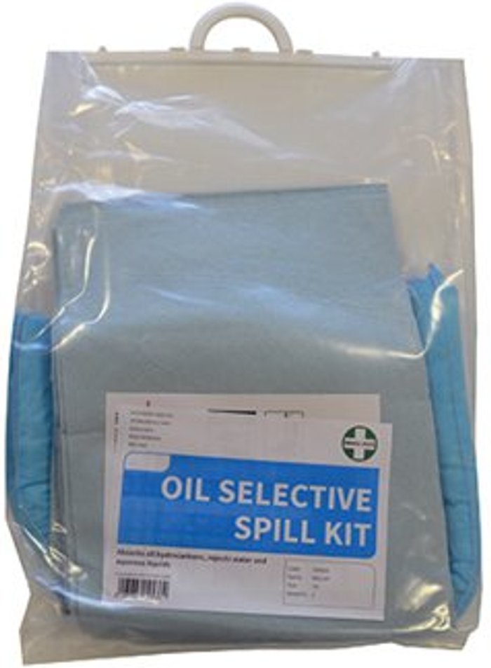 Office Monster | Wallace Cameron Oil Spill Kit 15 Litre Capacity 1011040 Wallace Cameron Oil Spill Kit 15 Litre Capacity 1011040