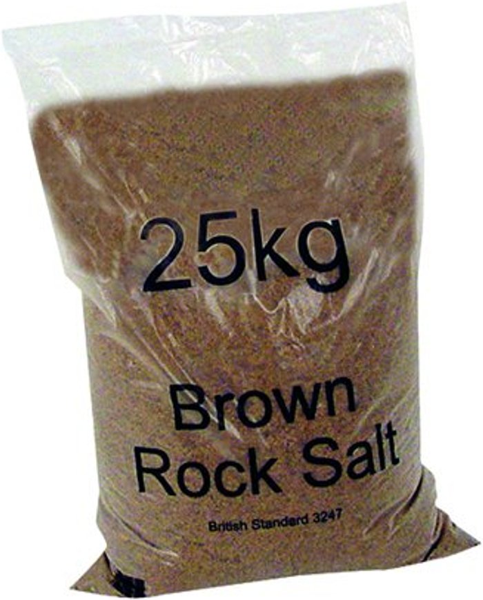 Office Monster | VFM Winter Dry Brown Rock Salt 25kg 384071 VFM Winter Dry Brown Rock Salt 25kg 384071