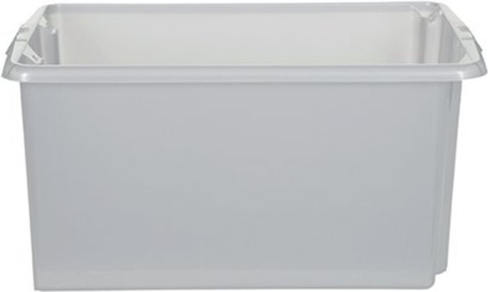 Office Monster | Stack and Store Stack And Store 14 Litres Small Natural Storage Box S01S8010 Stack and Store Stack And Store 14 Litres Small Natural Storage Box S01S8010