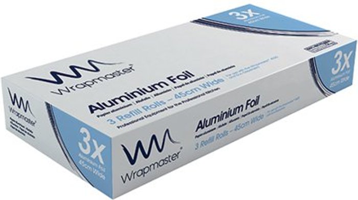 Office Monster | Wrapmaster Wrapmaster 4500 Foil Refill 450mmx90m (Pack of 3) 24C55 Wrapmaster Wrapmaster 4500 Foil Refill 450mmx90m (Pack of 3) 24C55